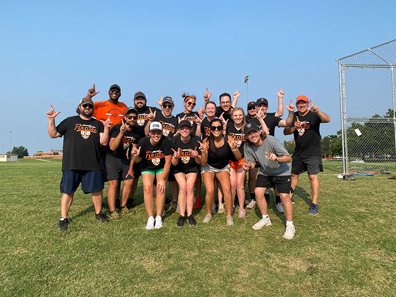Brand Management office softball team