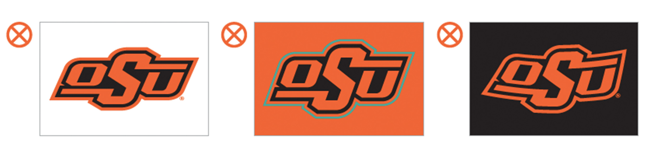 unacceptable use of OSU logo, alterations