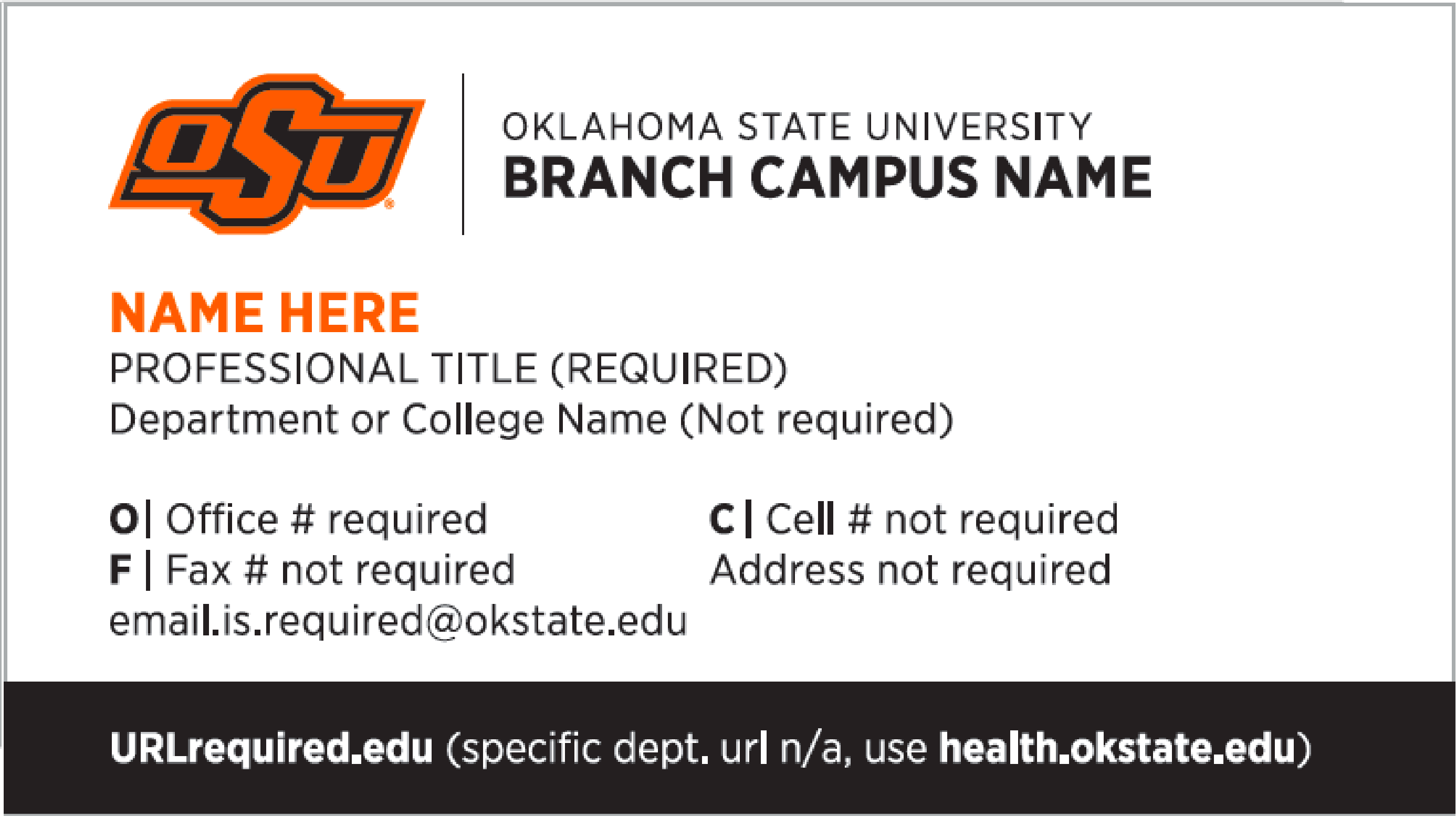 branch cards, example two branch cards, example two