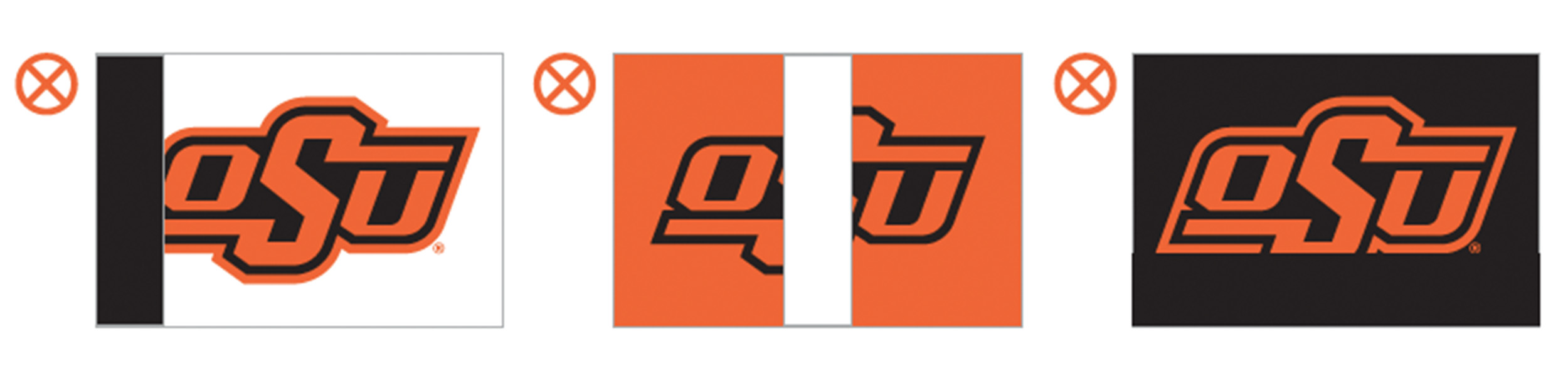 unacceptable use of OSU logo, layers