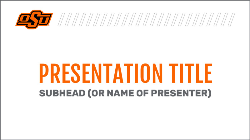 powerpoint example 1, white option