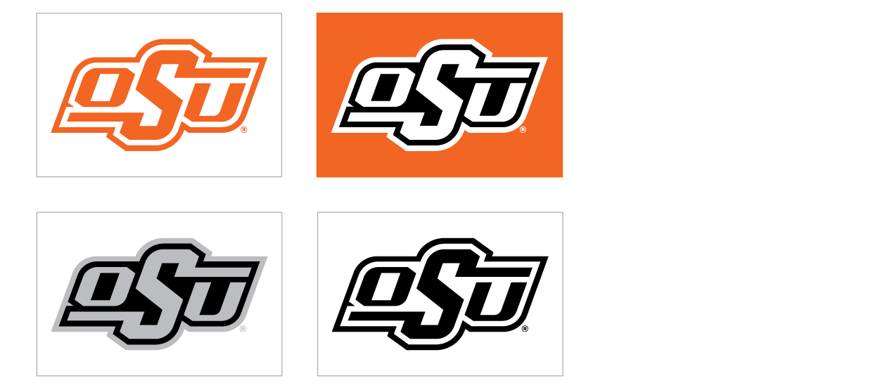 secondary use, limited, for OSU logos