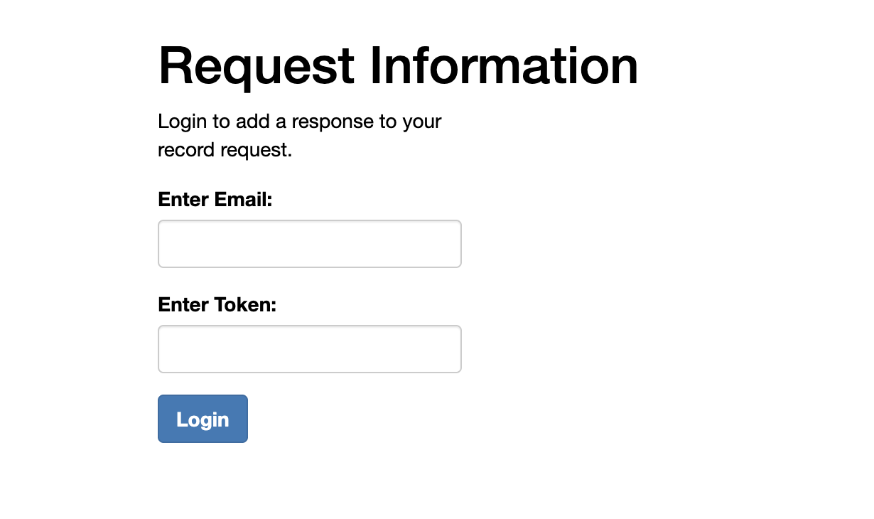Request information pic